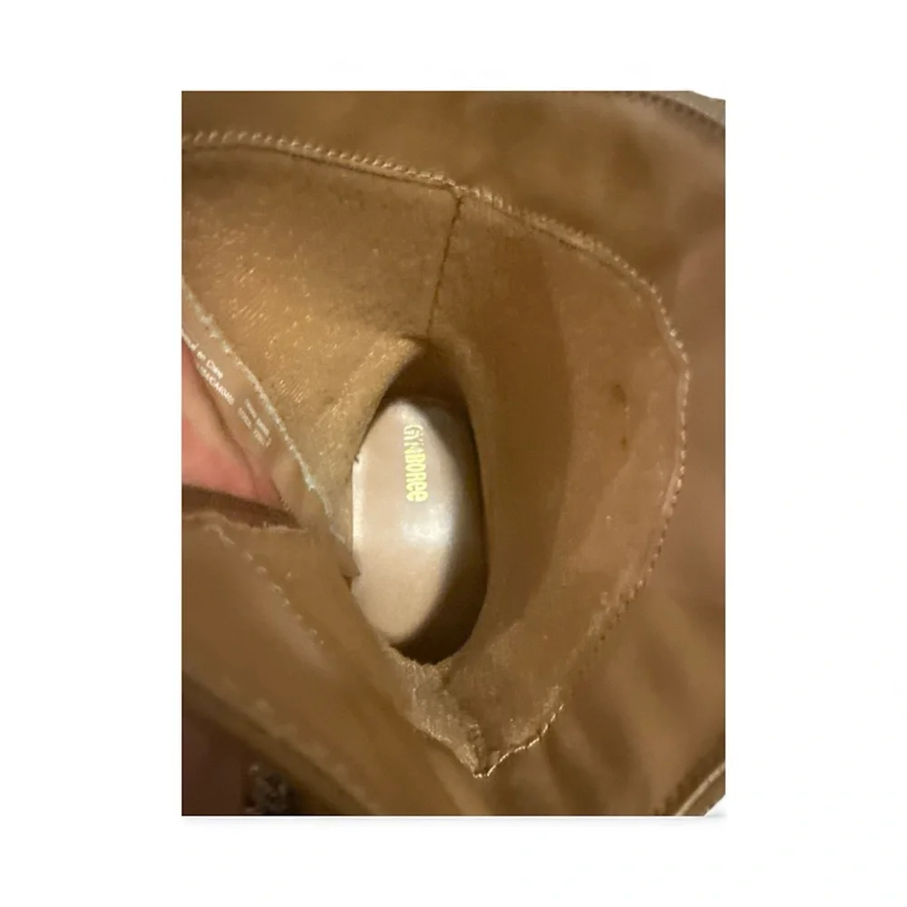 Gymboree Tan Heart Cowboy Boots for Kids